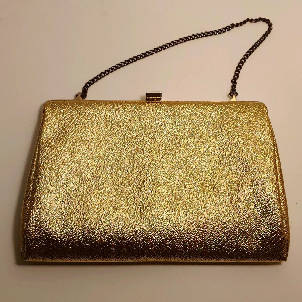 Vintage Gold Clutch